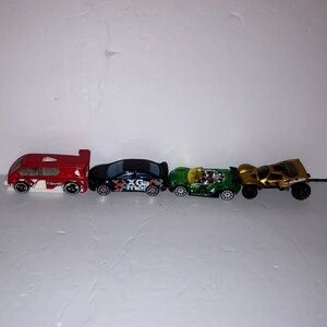 Hot Wheels X Games Toy Car Collection - Red, Black, Green, Gold